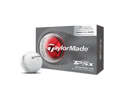 Taylormade TP5x 26 Performance Stripe Bílé 6ks