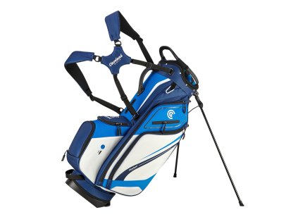 Cleveland Saturday Stand Bag Modro/Bílý