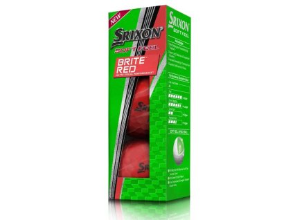 Srixon Soft Feel 11 Světle Červené 3ks