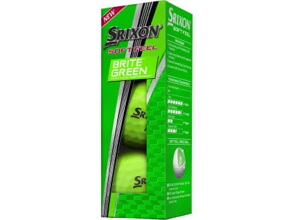 Srixon Soft Feel 11 Světle Zelené 3ks