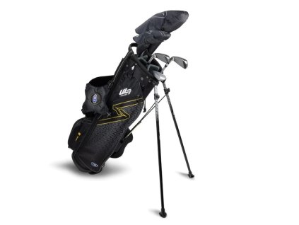 UL7-63 (160cm) 5 Club Stand Set w10 Černo/Zlatý Bag