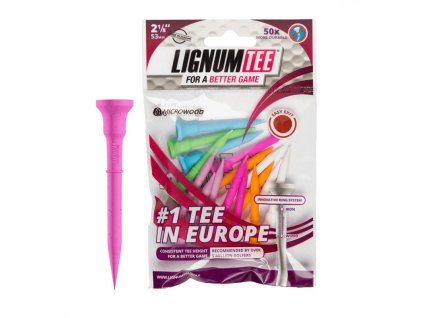 Lignum Tee Plastová Týčka Mix 53mm, 16ks