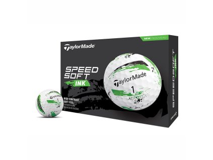 Taylormade SpeedSoft Ink 24 Zelené 12ks