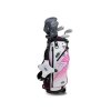 U.S. Kids UL7-48 (122CM) 5 Club Stand Set W20 Bílo/Růžovo/Černý Bag