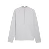 Puma Cloudspun Tech 1/4 Zip Tour Mikina Šedá