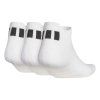 Adidas Performance 3 Pack Ankle Ponožky Bílé