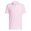 Adidas Ultimate365+ Soft Print Polo Růžové