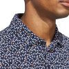 Adidas Ultimate365+ Soft Print Polo Tmavě Modré