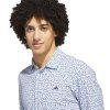 Adidas Ultimate365+ Soft Print Polo Světle Modré