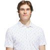 Adidas Ultimate365+ Soft Print Polo Bílé