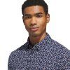 Adidas Ultimate365+ Soft Print Polo Tmavě Modré