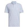 Adidas Ultimate365+ Soft Print Polo Světle Modré