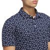 Adidas Ultimate365 Mesh Print Climacool Polo Tmavě Modré