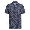 Adidas Ultimate365 Mesh Print Climacool Polo Tmavě Modré