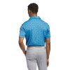 Adidas Ultimate365 Mesh Print Climacool Polo Modré