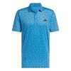 Adidas Ultimate365 Mesh Print Climacool Polo Modré