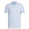 Adidas Ultimate365 Jacquard Polo Světle Modré