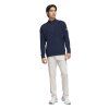 Adidas Ultimate365 Tour Quarter Zip Pullover Mikina Tmavě Modrá