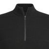 Adidas Ultimate365 Tour Wind Knit Quarter Zip Mikina Černá