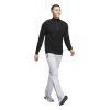 Adidas Ultimate365 Tour Wind Knit Quarter Zip Mikina Černá