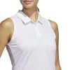 Adidas Ultimate365 Printed Ottoman Climacool Polo bez Rukávů Bílé