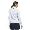 Adidas Performance Texture Full Zip Bunda Bílá