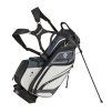 Cleveland Saturday Stand Bag Šedo/Bílo/Černý