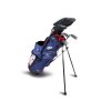 U.S. Kids UL7-57 (145CM) 5 Club Stand Set W15 Navy/Červeno/Bílý Bag