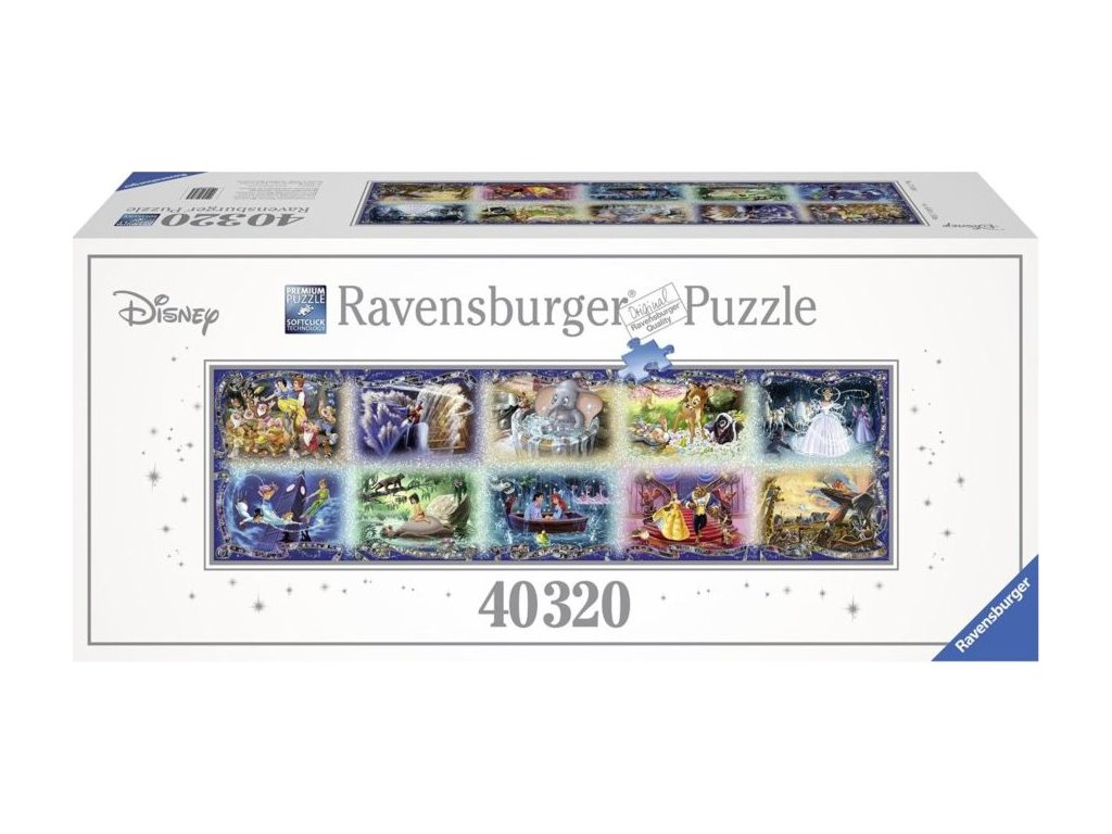 RAVENSBURGER Puzzle Disney Nezapomenutelné okamžiky 40320 dílků