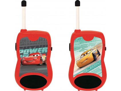 Vysílačky Disney Cars 3 s dosahem 120 metrů