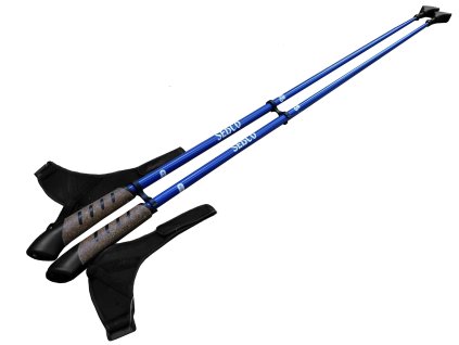 Trekingové hole NORDIC WALKING pevné od velikosti 115 -125