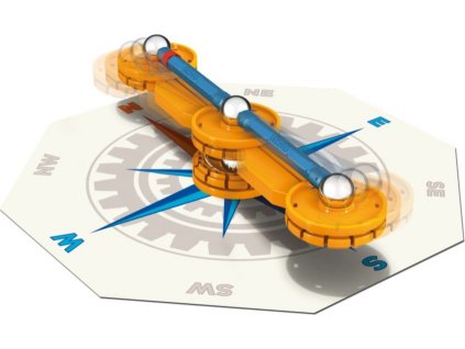 Magnetická stavebnice GEOMAG - Mechanics Kompas 21 dílků