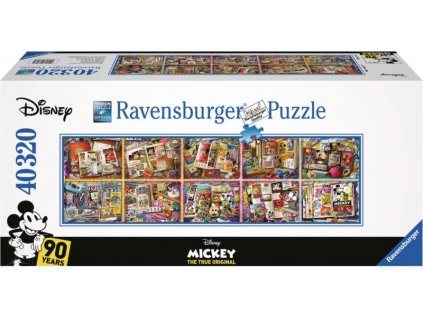 RAVENSBURGER Puzzle Mickey Mouse během let 40320 dílků