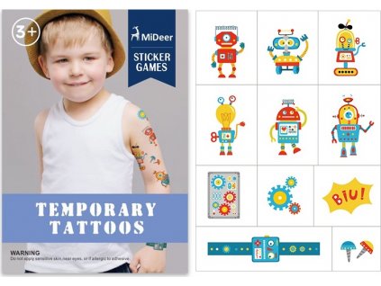 MiDeer Tetování - Roboti