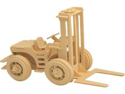 WOODEN TOY , WCK 3D puzzle Vysokozdvižný vozík