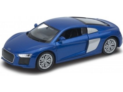 Welly - Audi R8 V10 (2016) model 1:34 červené