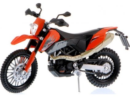Welly - Motocykl KTM 690 Enduro model 1:18 oranžový