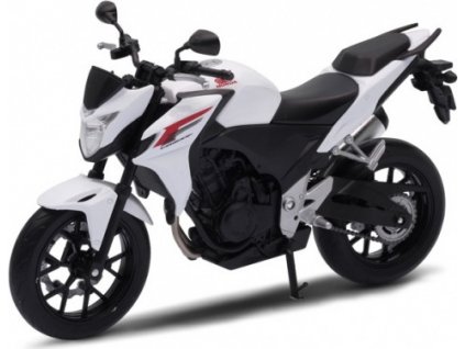 Welly - Motocykl Honda CB 500F model 1:18 bílá
