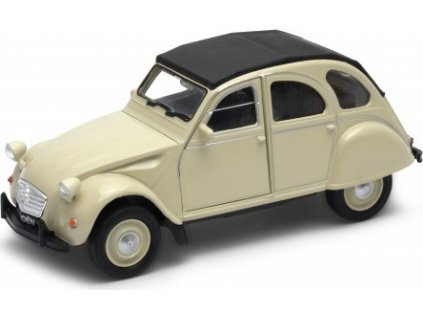 Welly - Citroen 2CV model 1:34 béžový