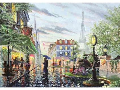 ART PUZZLE Puzzle Letní déšť v Paříži 2000 dílků