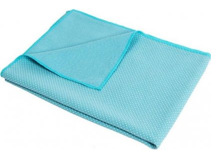 YOGA Antislip ručník P2I 170x60 cm modrý modrá
