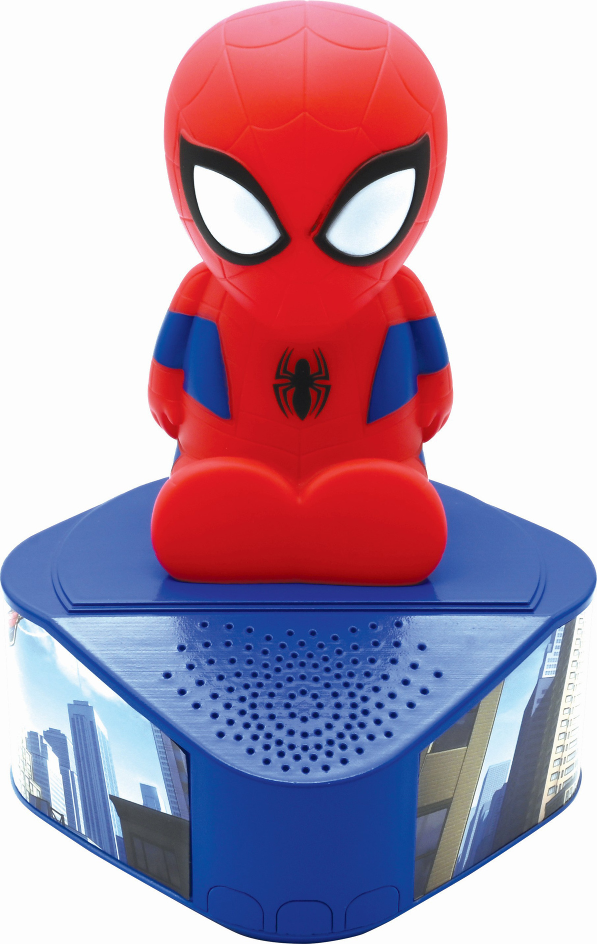 Reproduktor Bluetooth se svítící figurkou Spidermana