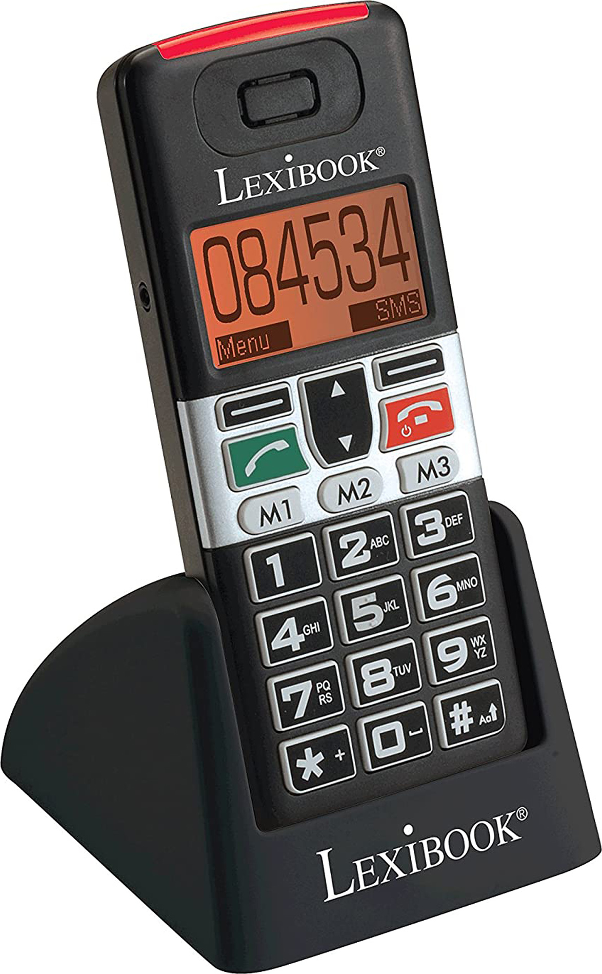 Mobilní telefon s velkými tlačítky pro seniory