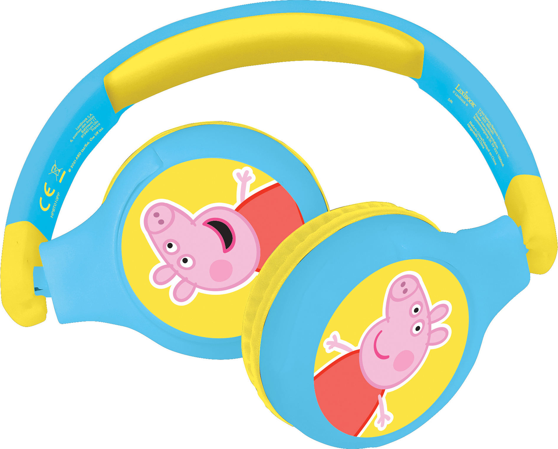 Skládací sluchátka Prasátko Peppa Bluetooth