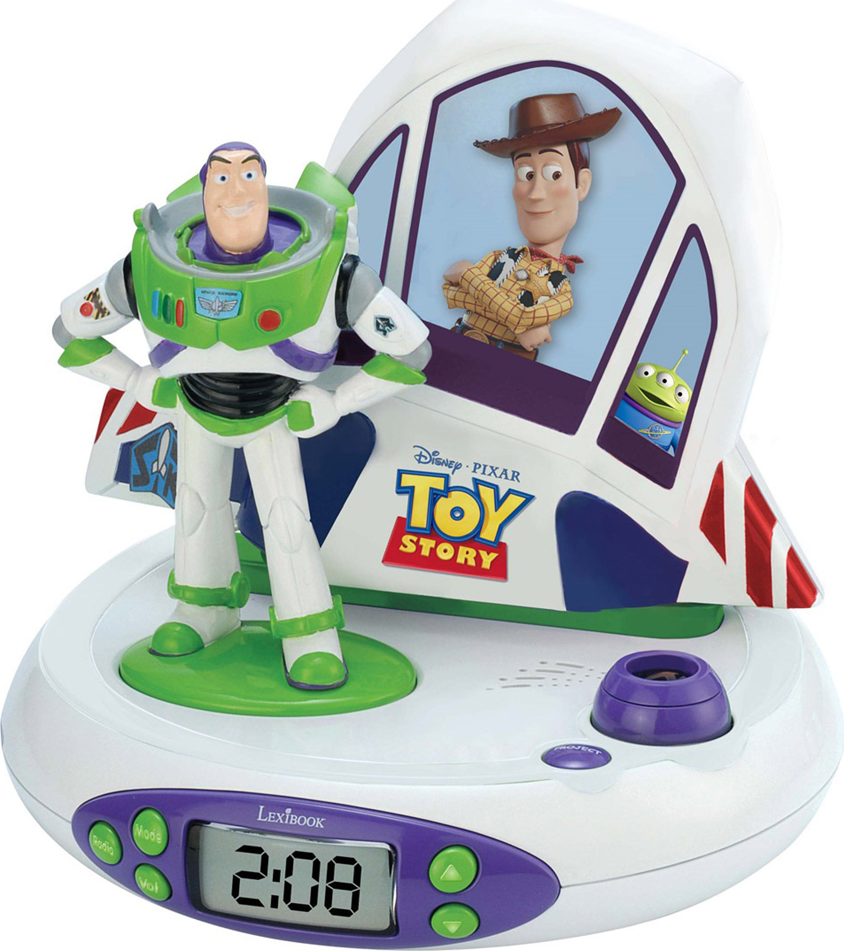 Dětský budík Toy Story s projektorem