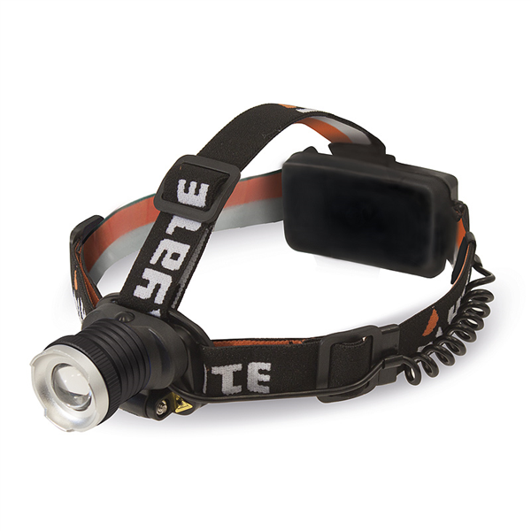 YATE PUMA II, 6W CREE, 2x bat 18650, nabíječka Čelová svítilna