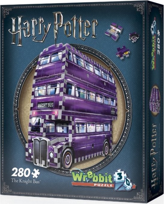 WREBBIT 3D puzzle Harry Potter: Záchranný autobus 280 dílků