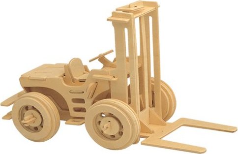 WOODEN TOY , WCK 3D puzzle Vysokozdvižný vozík