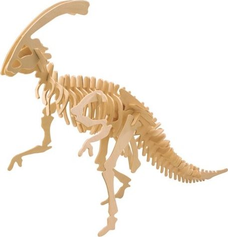 WOODEN TOY , WCK 3D puzzle Parasaurolophus