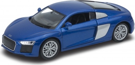 Welly - Audi R8 V10 (2016) model 1:34 červené